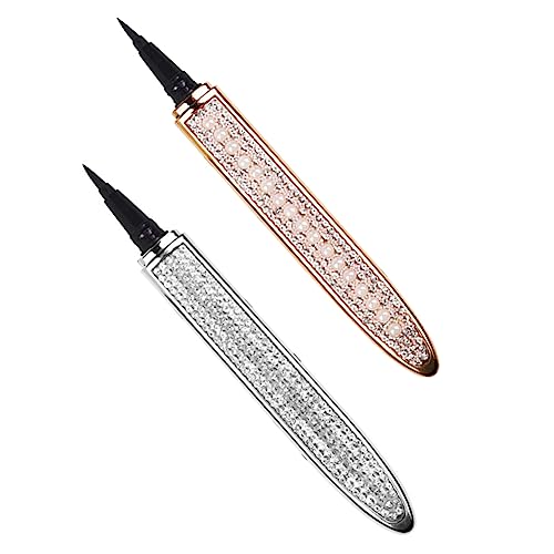 BELLIFFY 2stücke Wasserfeste Augenpflegestifte Selbstklebende Haushalts-eyeliner Schnelltrocknend Für Make-up-zubehör Praktisch Für Unterwegs von BELLIFFY