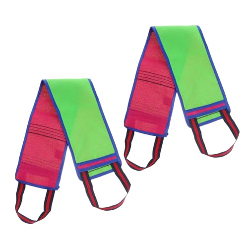 BELLIFFY Badetuch Satz Mit Rückenschrubber Und Körperpeelingtuch Sanft Zur Haut Für Dusche Und Bad von BELLIFFY