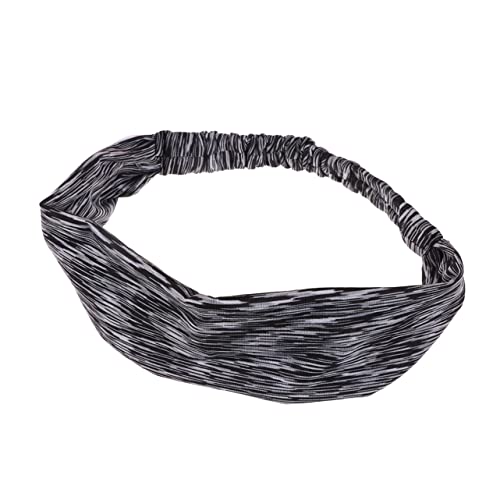 BELLIFFY 2stücke Elastisches Stirnband Mit Knöpfen Atmungsaktives Kopfband Für Fitness Yoga Ohrenschutz Maske Haarband Schwarz BELLIFFY 2stücke Elastisches Stirnband Mit Knöpfen Atmungsaktives Kopfband Für Fitness Yoga Ohrenschutz Maske Haarband Schwarz von BELLIFFY