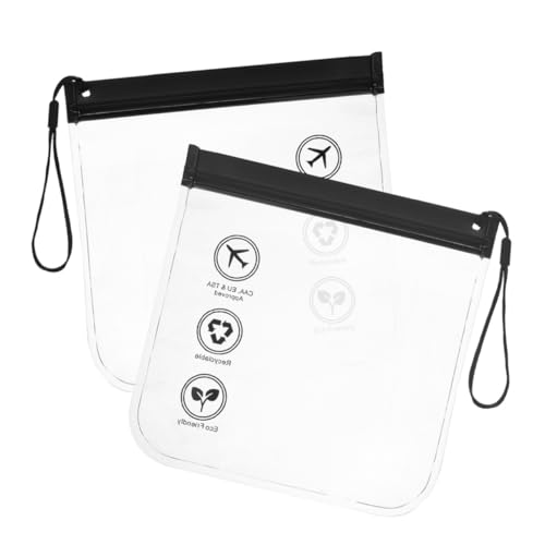 BELLIFFY Tragbare Kosmetiktasche Transparent Organizer-Tasche Für Damen Reisen Mit Platz Für Kosmetika Schlüssel Und Schmuck von BELLIFFY