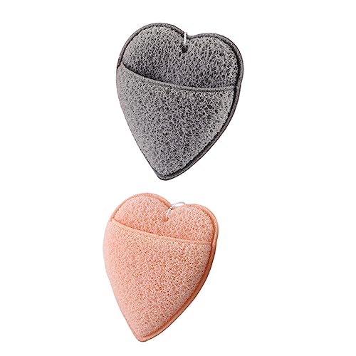BELLIFFY 2er-pack Weiche Make-up-entferner in Herzform Zur Reinigung BELLIFFY 2er-pack Weiche Make-up-entferner in Herzform Zur Reinigung von BELLIFFY