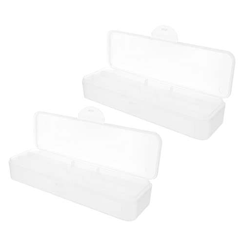 BELLIFFY 2stücke Maniküre-werkzeugkoffer -organisationstool Werkzeugboxen -organizer Tragbare Aufbewahrungslösung Für Profi Und Heimgebrauch von BELLIFFY