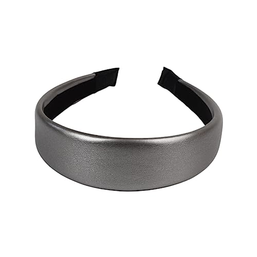 BELLIFFY 2stücke Vintage Haarband Aus Schwamm Breiter Und Rutschfester Kopfbedeckung Für Damen Silber Für Partys Cosplay Und Täglichen Gebrauch von BELLIFFY