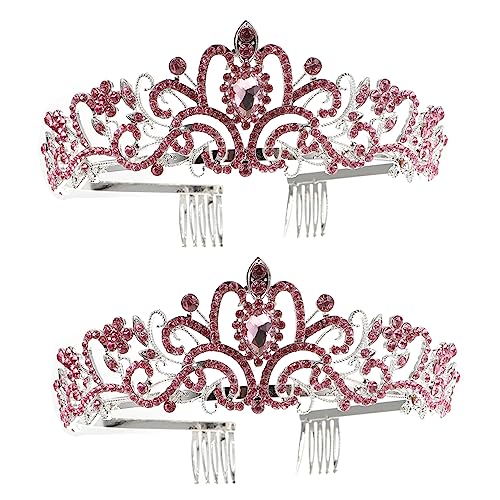 BELLIFFY Kristalllegierungs-tiara Für Braut Hochzeit Exquisites Stirnband Mit Strass Langlebiger Kopfschmuck BELLIFFY Kristalllegierungs-tiara Für Braut Hochzeit Exquisites Stirnband Mit Strass Langlebiger Kopfschmuck von BELLIFFY