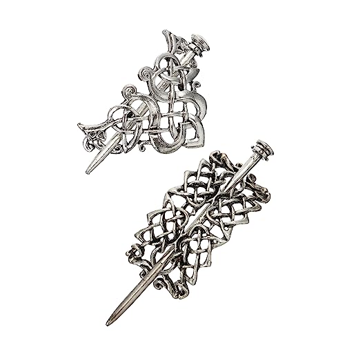 BELLIFFY 2stücke Knoten Haarspange Knoten Haarnadel Schiebe Haarspange Aus Legierungsmaterial Für Mädchen Frauen Junge Mädchen Und Jugendliche von BELLIFFY