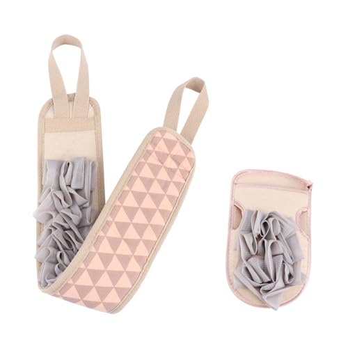 BELLIFFY 2stücke Körperpeeling Handschuh Badeschrubber-handschuh Peelinghandschuhe Duschhandschuhe Peeling-gurt Bademassagebürste Badezimmerzubehör Haut Massage Badetuch Weiche Badetücher k von BELLIFFY