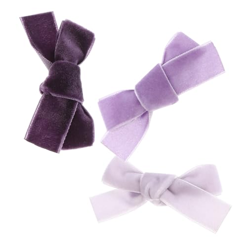BELLIFFY 3stücke Kleine Haarschleifen Für Mädchen Niedliche Bunte Haarclips Mit Schleifen Für Partys Und Alltag Leicht Und Komfortabel Zu Tragen von BELLIFFY