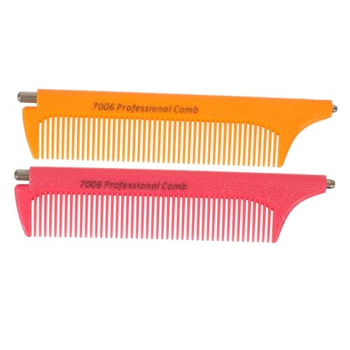 BELLIFFY 3 Stück Pintail-kamm in Salonqualität Einziehbar Für Frauen Und Männer Haarschneidewerkzeug Styling-kamm Für Haare Leicht Zufällige Farbe von BELLIFFY