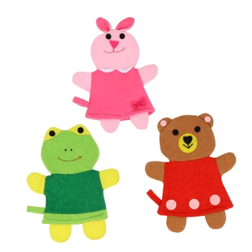 BELLIFFY 3 Stück Teiliges Badehandschuh Cartoon Tiermotiv Weiche Waschhandschuhe für Junge Mädchen und Kleinkinder Angenehme Griffigkeit und Reichhaltiger Schaum von BELLIFFY