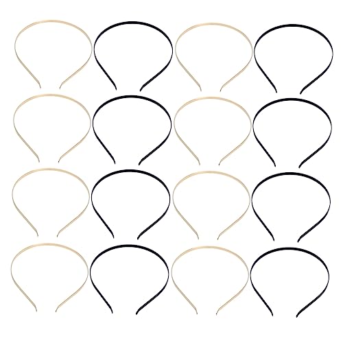 BELLIFFY 30stücke Teiliges Edelstahl Haarreifen Anti-rutsch Haarband Für Damen Und Herren Stilvolle Kopf-bedeckung Zum Gesichtwaschen Und Sport Und Schwarz von BELLIFFY