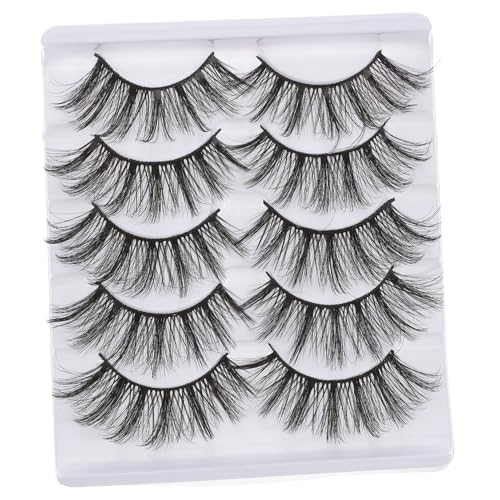 BELLIFFY Naturale Wimpernverlängerungen Falsche Wimpern Für Frauen Und Mädchen Leichte Kunstwimpern Für Partys Cosplay Und Alltag Wiederverwendbar Und Komfortabel von BELLIFFY
