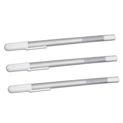 BELLIFFY 3St Hautmarker permanent lippenstift augenbrauenstifte Permanent-Markerstift augenbrauen stift Microblading Markierstifte Stift zum Tätowieren der Haut Plastik Weiß von BELLIFFY