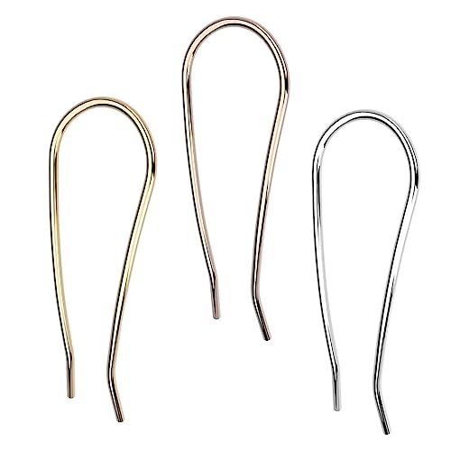 BELLIFFY 3stücke U-förmige Haarnadeln Für Frauen Einfache Stil Haarstifte Haarnadeln Für Hochsteckfrisuren Frisuren-accessoires Langlebiges Material von BELLIFFY