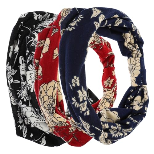 BELLIFFY 3stücke Stirnbänder Stretch-haarband Elastisches Damen-kopftuch Blumen-stirnband Sport-schweißband Für Yoga Fitness Laufen Training Outdoor Aktivitäten BELLIFFY 3stücke Stirnbänder Stretch-haarband Elastisches Damen-kopftuch Blumen-stirnband Sport-schweißband Für Yoga Fitness Laufen Training Outdoor Aktivitäten von BELLIFFY