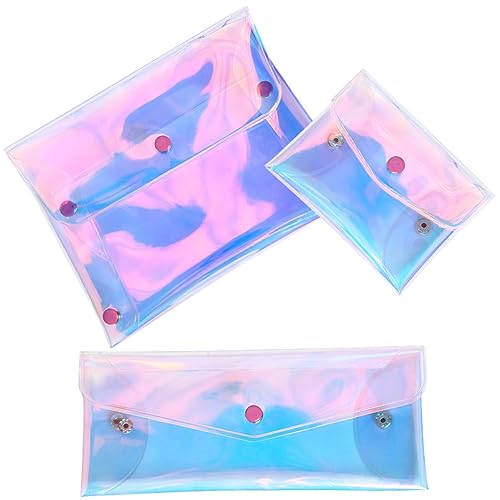 BELLIFFY Kosmetik Reisetasche Aus PVC Transparenter Make-up-täschchen Kleiner Organizer Für Handtasche Durchsichtige Aufbewahrungsbeutel von BELLIFFY