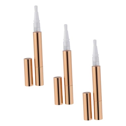 BELLIFFY 3stücke Leere Lipgloss-röhre Nachfüllbare Nagellackflasche Für Diy Eyeliner-flüssigkeitshalter Einfache Mini-kosmetiktube Behälter von BELLIFFY