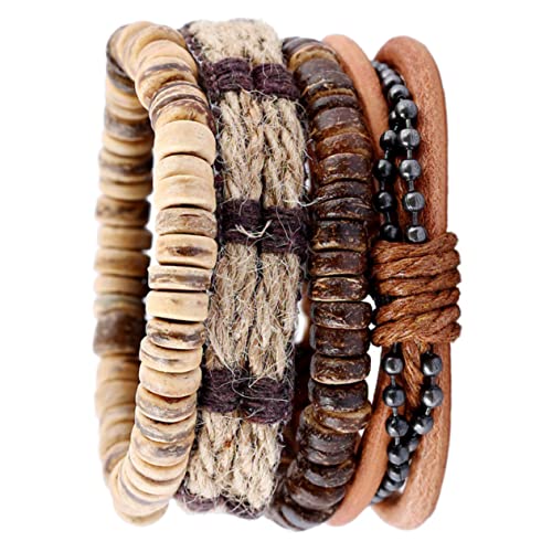 BELLIFFY Eleganter Herren-armbandschmuck Im Vintage-stil Lederarmband Als Freundschaftsgeschenk Und Party-kleidung von BELLIFFY