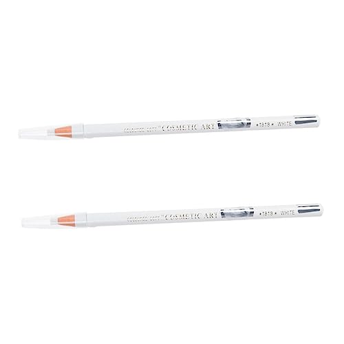 BELLIFFY 4stücke Wasserdichte Augenbrauenstifte Weiß Präzise Leicht Zu Färbende Langanhaltende Make-up-werkzeuge Für Damen Für Augenbrauenzeichnung Und Highlighting von BELLIFFY