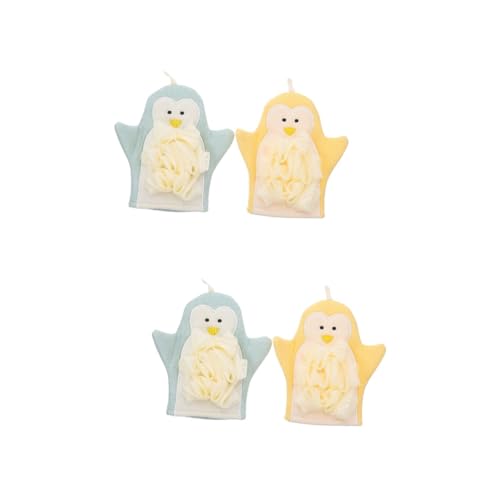 BELLIFFY 2sets Cartoon Design Peeling Bad Schrubben Handtuch Mitt Sanfte Haut Peeling 2 Stücke * 2 von BELLIFFY