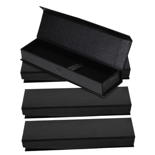 BELLIFFY 4 Stücke Bleistift Fall Faltbare Stift Verpackung Box Organizer Box Stift Tuch Box von BELLIFFY