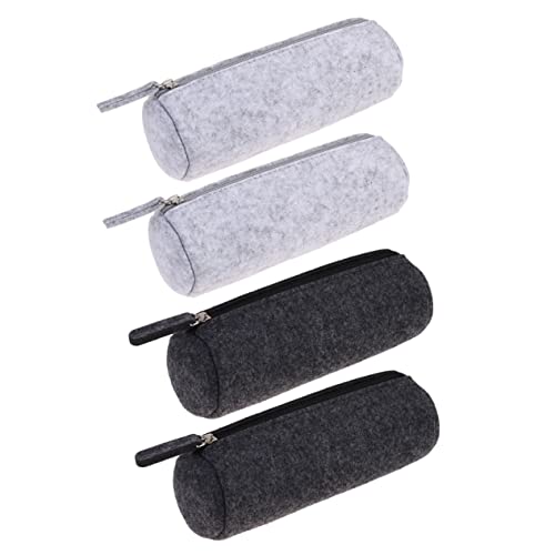 BELLIFFY 4stücke Federmäppchen Mit Reißverschluss Kosmetiktasche Stifteetui Aus Filz Bleistifthalter Schreibwaren-Organizer Für Stifte Bleistifte Und Andere Schreibwaren BELLIFFY 4stücke Federmäppchen Mit Reißverschluss Kosmetiktasche Stifteetui Aus Filz Bleistifthalter Schreibwaren-Organizer Für Stifte Bleistifte Und Andere Schreibwaren von BELLIFFY