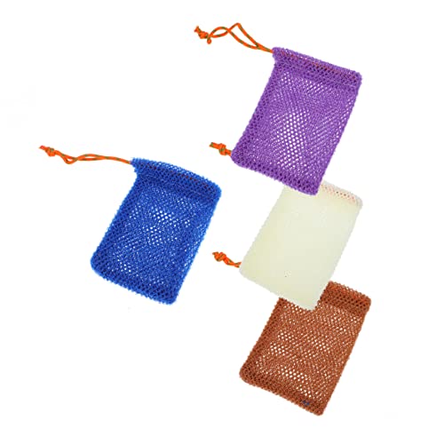 BELLIFFY 4 Stück Hautpeeling Handtücher Für Die Badewanne Praktische Badewäscher Aus Weichem Material Zur Sanften Hautreinigung Und Pflege Für Zu Hause von BELLIFFY