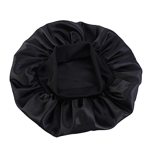 BELLIFFY Schlafmütze Für Kinder Mit Breiter Krempe Bonbonfarbe Aus Polyester Atmungsaktiv Und Bequem Schützt Haare Bei Nacht von BELLIFFY