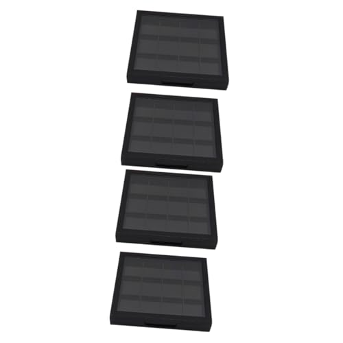 BELLIFFY 4stücke Leere Blusher Lippenstift Lidschatten Paletten Kosmetik Aufbewahrungsbox Mit Deckel Für Makeup Und Sub-package Trays von BELLIFFY