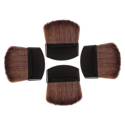 BELLIFFY 4stücke Teiliges Pinselset Für Make-up Mit Weichen Borsten Präziser Puder Und Rougepinsel Für Und Mädchen Für Gleichmäßige Auftragen Von Gesichtsmakeup von BELLIFFY