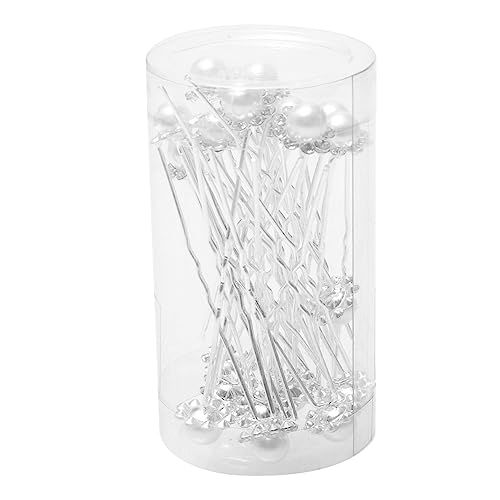 BELLIFFY Material Haarstab 40 Stück U-förmige Haargabel Für Die Braut Elegante Hochzeitshaarstäbchen von BELLIFFY