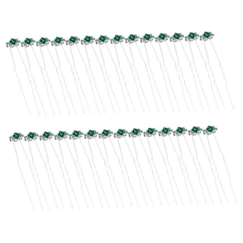 BELLIFFY Elegante Strass-haarnadeln 40 Stück S-form Haar-rosen-design Hochzeits-haar- Haargabel Für Frauen Und Mädchen von BELLIFFY