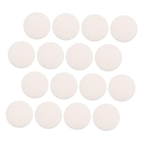 BELLIFFY 40stücke Make-up-tool Gesichtswaschquaste Für Mädchen Kleines Make-up-pad Kompakter Puderquaste Make-up-accessoire Für Frauen Heimgebrauch Kosmetik Abgerundete Kosmetik Pads Mädche von BELLIFFY