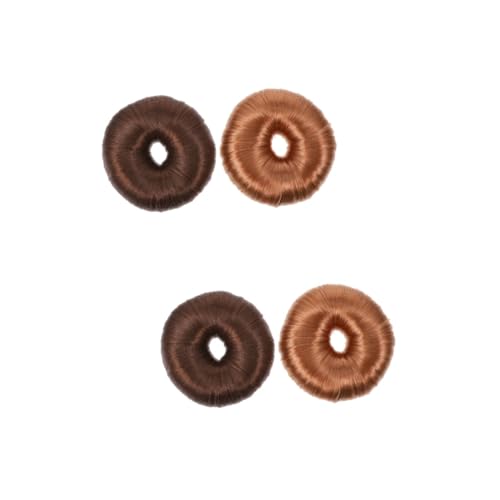 BELLIFFY 4stücke Haarknoten Kissen Für Mädchen Haargummi Haarverlängerung Und Blond Styling Zubehör Für Hochsteckfrisuren Für Hochzeiten Partys Und Alltag von BELLIFFY