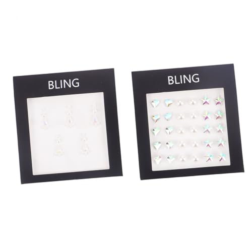 BELLIFFY 5 Blatt Selbstklebende Strass-aufkleber Aus Acryl Für Diy-scrapbooking Auto Handy Laptop von BELLIFFY