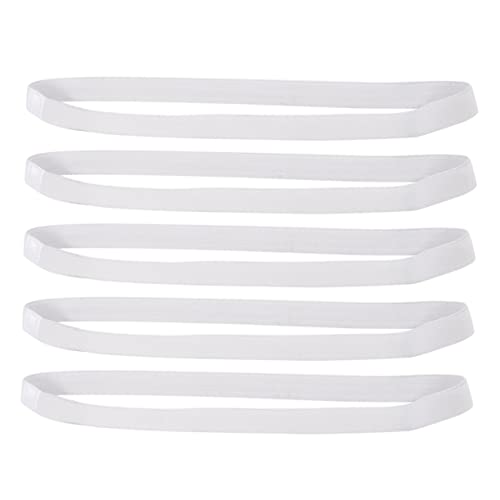 BELLIFFY 5stücke Elastisches Sport-stirnband Yoga-haarband Lauf-stirnbänder Für Damen Und Herren Schweißabsorbierend Bequeme Haarbänder Für Sport Und Freizeitaktivitäten von BELLIFFY