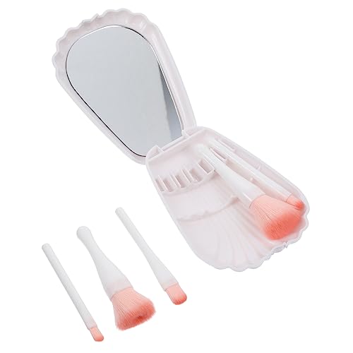 BELLIFFY 5stücke Teiliges Reise-make-up-pinselset Mit Spiegel Und Aufbewahrung Sanfte Borsten Für Augen-make-up Für Unterwegs Praktische Kosmetiktasche Für Damen BELLIFFY 5stücke Teiliges Reise-make-up-pinselset Mit Spiegel Und Aufbewahrung Sanfte Borsten Für Augen-make-up Für Unterwegs Praktische Kosmetiktasche Für Damen von BELLIFFY