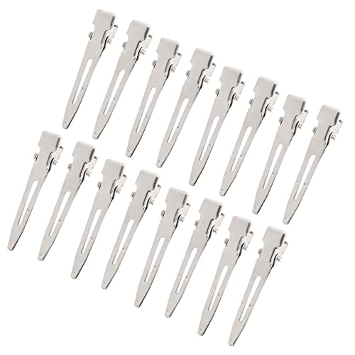 BELLIFFY 50 Stück Haarklammern für Damen Praktische Entenschnabel Haarclips zum Frisieren Halten von Dicken Dünnen Lockigen oder Glatten Haaren für Haarverlängerungen und Styling von BELLIFFY