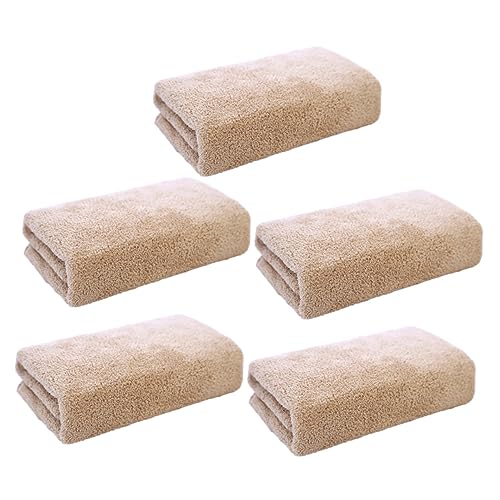 BELLIFFY 5pcs Make-up Entferner Mikrofaser Handtuch Gesichts Reinigung Waschlappen Weiche Saugfähigen Material Für Frauen Dame von BELLIFFY