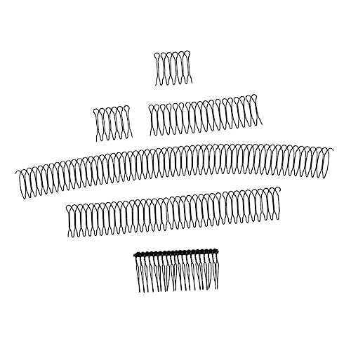 BELLIFFY 5stücke Haarfixierer u Form Kamm Unsichtbar Haar Clips Halter Für Frauen Mädchen Lockiges Dünnes Dickes Haar Zubehör Fixierwerkzeug Styling Tool von BELLIFFY
