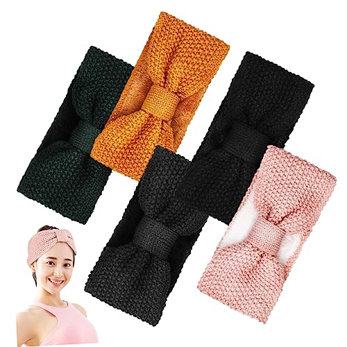 BELLIFFY 5stücke Gestricktes Stirnband Für Damen Walking-stirnband Und Yoga-stirnband Leichtes Und Funktionales Haarband Für Verschiedene Frisuren Und Anlässe Einfach Zu Reinigen Und von BELLIFFY