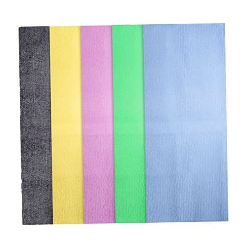 BELLIFFY 5st Peeling-handtuch Rückenschrubber-duschtuch Hintere Unterlegscheibe Schwämme Peeling-körperpeeling Unterlegscheibe Für Dusche Dusch-luffa-schwamm Peeling-waschlappen Nylon von BELLIFFY