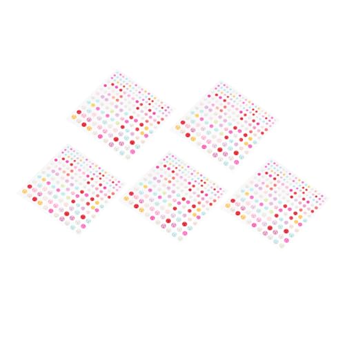BELLIFFY 5st Perlen Aufkleber Multifunktionale Aufkleber Mit Flachen Perlen Flatback-perlenaufkleber Aufkleber Mit Strasssteinen Selbstklebende Perlensticker Strassbesatz Colorful Plastik BELLIFFY 5st Perlen Aufkleber Multifunktionale Aufkleber Mit Flachen Perlen Flatback-perlenaufkleber Aufkleber Mit Strasssteinen Selbstklebende Perlensticker Strassbesatz Colorful Plastik von BELLIFFY