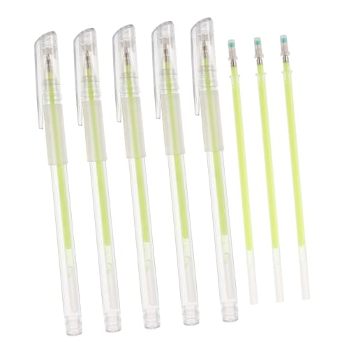 BELLIFFY 5stücke Microblading-augenbrauenstift Mit Fluoreszierendem Grünem Hautstift Nachfüllungen Augenbrauen-mapping-faden Make-up-positions-mapping-werkzeug Tintenmarkierungswerkzeug BELLIFFY 5stücke Microblading-augenbrauenstift Mit Fluoreszierendem Grünem Hautstift Nachfüllungen Augenbrauen-mapping-faden Make-up-positions-mapping-werkzeug Tintenmarkierungswerkzeug von BELLIFFY