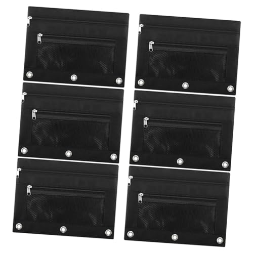 BELLIFFY 6stücke Bleistiftbeutel Aus Oxford Reißverschluss Tragbarer Stift-Organizer Praktische Aufbewahrungsbeutel Für Schule Büro Und Reisen Bleistifttaschen von BELLIFFY