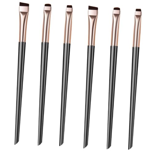 BELLIFFY Feines Präzisions-eyeliner-pinsel-set – 6-teiliger Make-up-pinsel Für Eyeliner Lidschatten Make-up-tool Eyeliner-applikatorstäbe von BELLIFFY