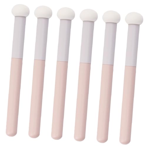 BELLIFFY 6stücke Teiliges Von Kleinen Pilz Und Concealer-pinsel-schwämmen Für Makeup Für Präzises Auftragen Von Concealer Und Lidschatten Hautfreundlichem Material von BELLIFFY
