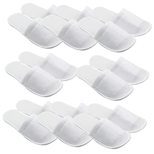 BELLIFFY 8 Paare Einweg Spa Hausschuhe Rutschfest mit Weicher Sohle Bequeme Disposable Slipper für Gäste Pediküre Hotel Beauty Salon für Damen und Herren von BELLIFFY