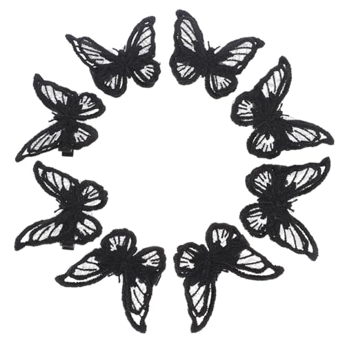 BELLIFFY 8stücke Schmetterling Haarspangen Aus Spitze Haarnadeln Mit Schmetterlingen Haar Clips Für Mädchen Kopfschmuck Für Verschiedene Frisuren von BELLIFFY