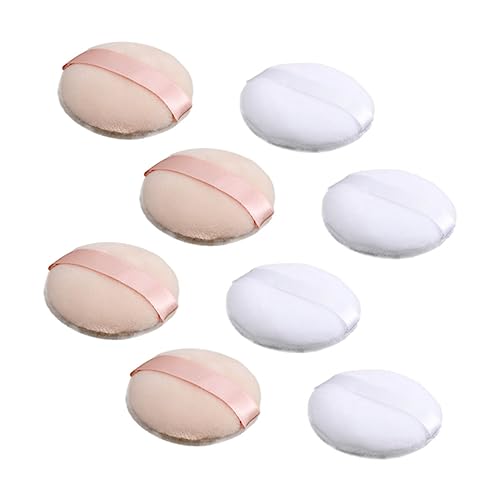BELLIFFY 8stücke Weiches Make-up Puderquasten Make-up Schwämme Für Lose Puder Make-up Applikator-tools Make-up-quaste Für Frauen Make-up-quasten Make-up-puderquasten von BELLIFFY