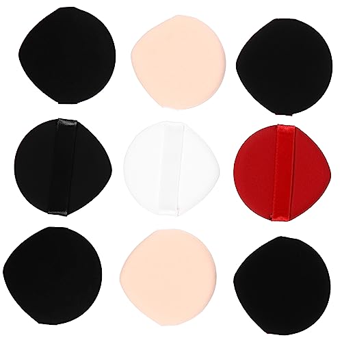 BELLIFFY 9stücke Puderquaste Für Make-up Foundation Puderquaste Tragbare Kosmetikquaste Mit Puff Und Kosmetikquasten Für Ebenmäßige Haut von BELLIFFY